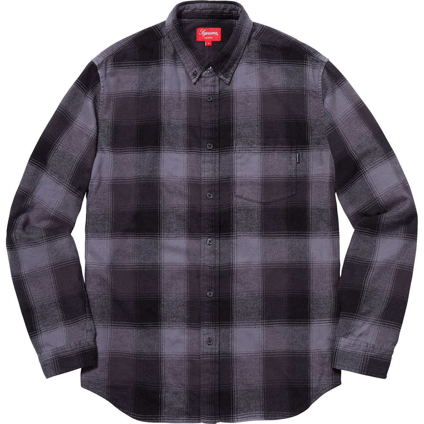 Shadow Plaid Flannel Shirt view 5